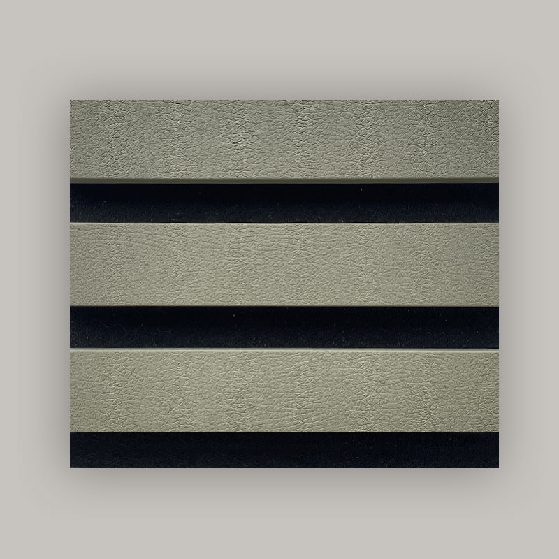 Gallervägg/akustikväggpanel (enkelsidig PVC-omslagna) – tyg-korn / läder-korn 2400/2700 mm × 600 mm Gallervägg/akustikväggpanel (enkelsidig PVC-omslagna) – tyg-korn / läder-korn 2400/2700 mm × 600 mm